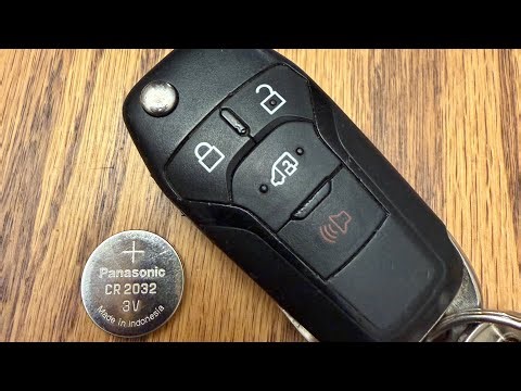 Ford Transit key fob battery replacement