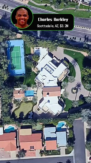 This is the mansion of NBA 75 superstar Charles Barkley... #googlemaps #foryou #charlesbarkley | Real Estate of Stars