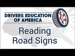 Road Signs - Online Adult Drivers Ed For Texas Driver's License