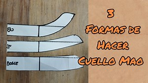 321K views · 12K reactions | Cuello Mao o Nerú | Arte y Puntadas | Facebook