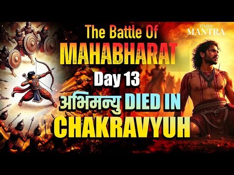 Mahabharat Day 13: The Painful Truth Of Abhimanyu’s Death In Chakravyuh | KL Upadhyay | Times Mantra