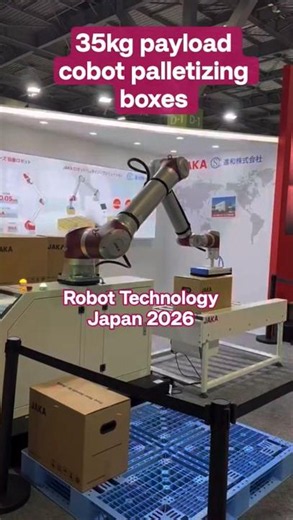 JAKA Zu35 cobot debuts in Japan (Booth D14, RTJ2026)