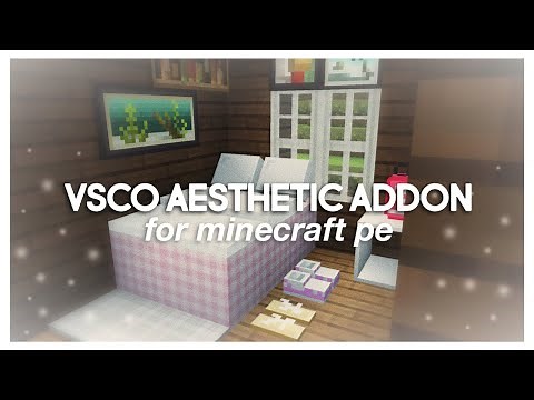 vsco aesthetic decorations for minecraft pe ☁️🦋✨ [vsco mod mcpe addon]