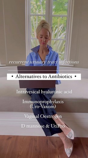 Dr. Doireann O’Leary on Instagram: "Alternatives to regular antibiotics for recurrent urinary tract infections: . Intravesical (meaning in to the bladder) hyaluronic acid. Trade Name: “iAluRil”. This is a prescription medical device/syringe. It contains hyaluronic acid (HA) and chondroitin sulfate. The HA is syringed in to the bladder and helps to restore the normal lining of the urinary tract. It can also be used to treat painful bladder syndrome (interstitial cystitis). It can be self-administ