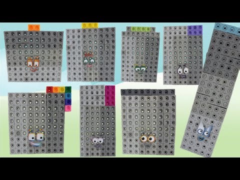 Making Numberblocks Mathlinks Cubes 91-99 | Learn To Build & Count with Numberblocks Season 7