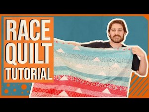 Sew a Jelly Roll Race Quilt with Triangles!
