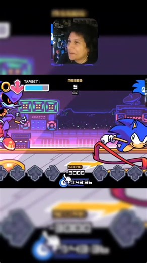 ignore my hair plz #fnfmod #sonic #fridaynightfunkinmod #fridaynightfunkin #xybzca