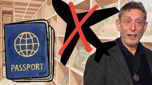 Top children’s author missed awards ceremony because of EU passport rules