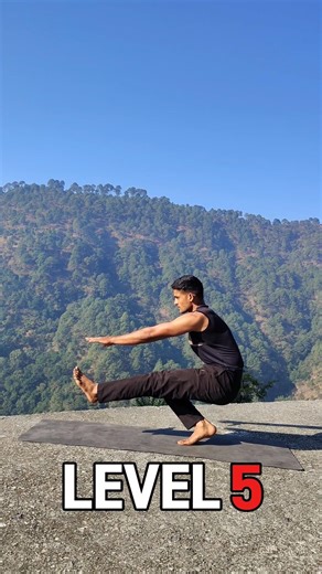 🔥 Leg Balance Anime pose Level 1 to 5 #anime