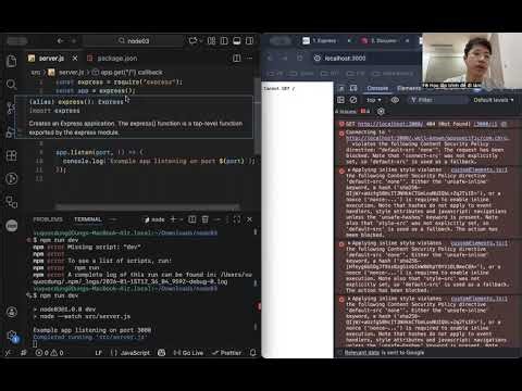 Day 48: Middleware, Error handling, MySQL