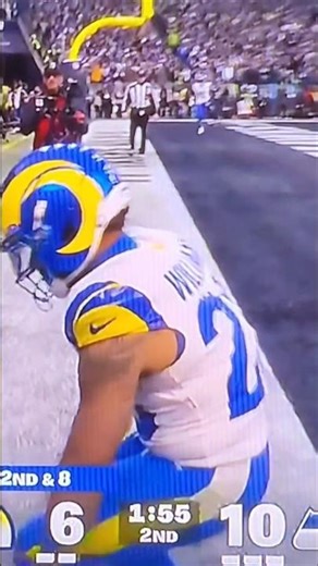 KYREN WILLIAMS TOUCHDOWN: LOS ANGELES RAMS VS. SEATTLE SEAHAWKS: NFL NFC CHAMPIONSHIP: JANUARY 25, 2