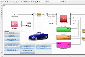 车辆自适应巡航避撞和跟车控制系统建模仿真与设计【附配套说明文档】