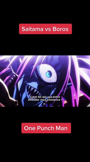 One Punch Man (Saitama vs Boros) #onepunchman #saitama #manga