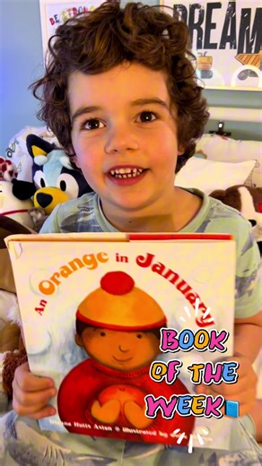 🍊❄️ This book made us stop mid-scroll… …and my reading beagle refused to let it stay quiet 🐶👃 This was supposed to be a calm book review. But then Olive showed up… and decided the orange deserved a closer inspection 👀🐾 An Orange in January follows the long, unseen journey of a single orange — from summer growth, to harvest, to travel — until it finally lands in a child’s hands in the middle of winter. And that’s why we love it. It reminds kids (and adults) that small things can carry big st