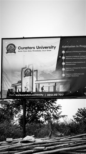 Olusola Amusan 🇺🇸 🇬🇧 🇦🇪 on Instagram: "Curators University Campus is located in Modakeke Osun state, in 2025, this project totally changed my perception of how faith works and how the commitment to a vision makes a dream become tangible. This is where we are today, our working site, our 50 Acre campus, a $100m vision to build the most practical, most sophisticated research and teaching university of applied data science and AI and produce a Nobel price winner for Nigeria in the first 20 ye