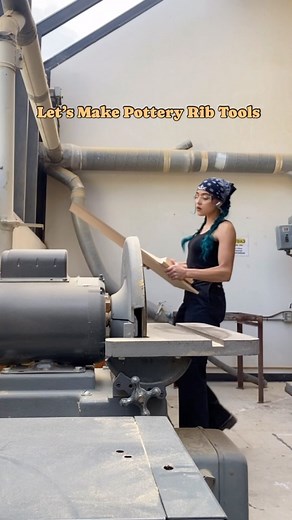 Old project I did for Valentine’s 💃🏻 & my first time trying to make tools with wood working and I had a lot of fun with the process :) #wood #woodworking #sculpture #pottery #ribtools #rib | Alyssa Jeselle