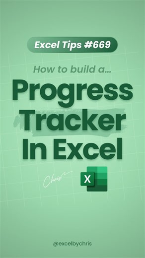 Christian Colombo | The Excel Guru on Instagram: "I can't believe he did THAT in Excel!! 🤯 In this tutorial, you'll learn how to create a checkbox progress tracker in Excel! #scribe #excel #spreadsheets #exceltips #exceltricks #accounting #workhacks #corporate"