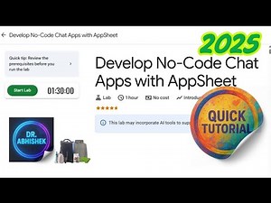 [2025] Develop No-Code Chat Apps with AppSheet | GSP1146 | Google cloud arcade #qwiklabsarcade2025