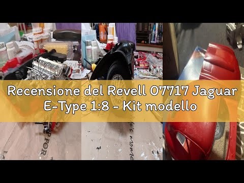 Recensione del Revell 07717 Jaguar E-Type 1:8 - Kit modello in edizione limitata