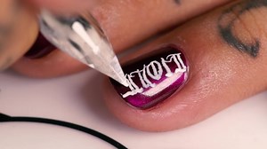 8.7K views · 204 reactions | Introducing the Calligraphy Nail Art Dip...