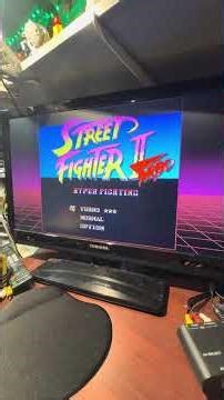 Street fighter 2 turbo on SNES classic #retrogaming #streetfighter #snes #nostalgia