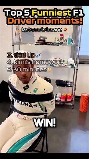 5 Funniest F1 Drivers' Moments 🤣