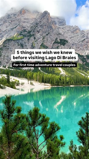 Chris & Kirsty | Beginner Friendly Adventure Travel | Planning your first visit to Lago di Braies as a beginner adventure couple? 🇮🇹 🏔️ Here’s everything we wish we knew before going, a... | Instagram
