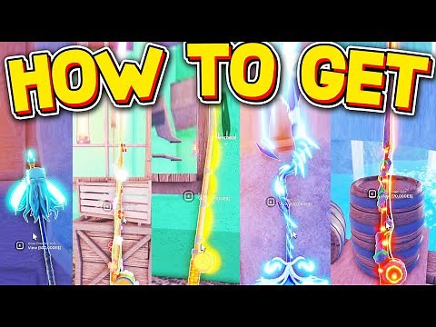 How To GET ALL NEW RODS in SECOND SEA GUIDE in FISCH! ROBLOX