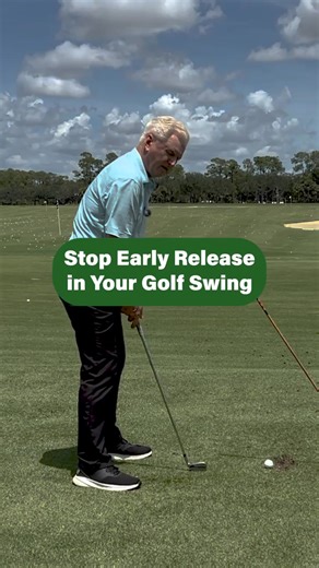 Stop Early Release in your Golf Swing See the full episode on YouTube now: https://youtu.be/85TrcCksWE0 | Scratch Golf Academy