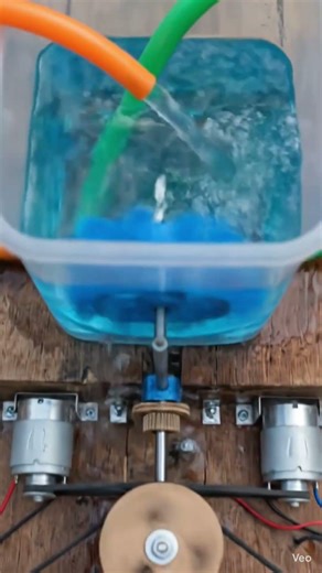 This Simple Setup Powers LEDs Using Water 😳 #diy