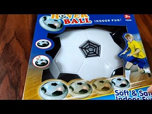 Hover Ball | Air Football pro unboxing video| Battery Powered Indoor Fun Floating Hoverball Soccer