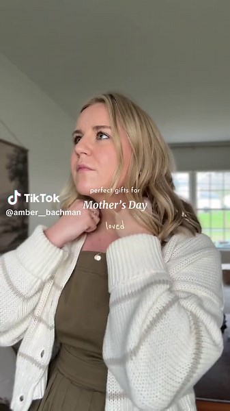 #ad early Mother’s Day gift to myself 🥰 from @GLDN Jewelry #gldnpartner save $10 with code AMBER__BACHMAN #mothersdaygiftideas #mothersday