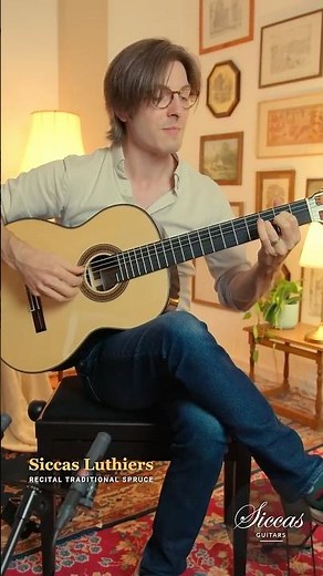 400 Year Old Masterpiece on Classical Guitar 😳🎸 Brandon Acker plays Piccinini on a Siccas Luthiers