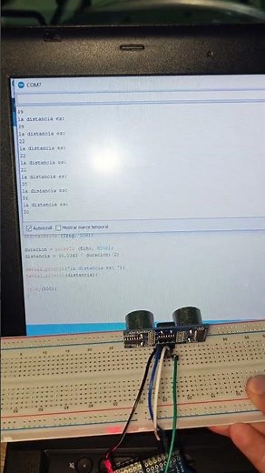 practica con Arduino uno sensor de proximidad