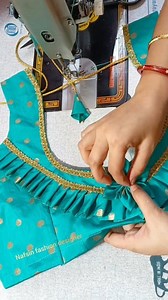 Trending model blouse back design cutting and stitching full tutorial #2025trends #blousedesigns #backdesign | Nafsin Bibi