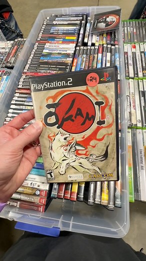 Okami PS2 Game Pickup #okami #ps2 #playstation2 #ps2games #playstation2ganes #gamehunting #videogamehunting #retrogames #retrogaming | Retro Video Game Pickups