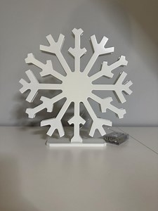 Snowflake LED Light – Cold White – Winter Decorative Lamp - Etsy