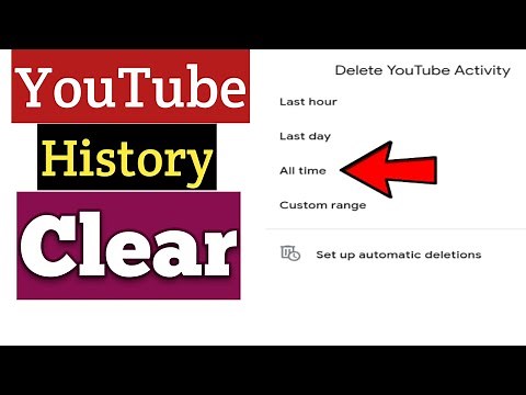 How To Delete YouTube Activity History 2025 | YouTube History Clear