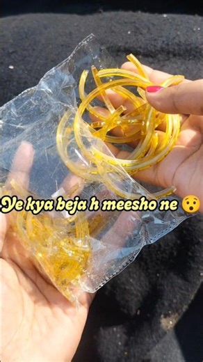 ye meesho ne kya bej diya😱/ kashmiri chudiyan #shorts #foryou #yt #bangles #chudiyan #kashmiri #grow