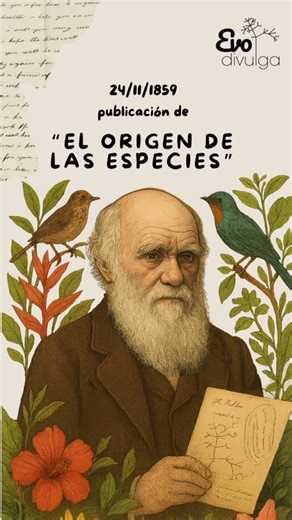 Biología Evolutiva on Instagram: "🌱 El origen de las especies cambió para siempre la forma en que entendemos la vida. Darwin reveló que todos los seres vivos estamos conectados por una misma historia evolutiva 🌍. La selección natural no solo explica el pasado… también nos ayuda a comprender el presente y nuestro papel en la naturaleza 🧬✨ #Evolución #Darwin #ElOrigendelasespecies #Ciencia #Biodiversidad #Naturaleza"