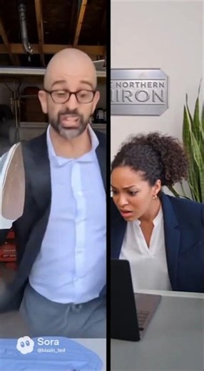 Ultimate Multitasking Fail: Ironing on a Treadmill 👔🏃‍♂️