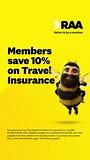 It's better to travel with peace-of-mind. Members save 10% on RAA Travel Insurance.* | RAA