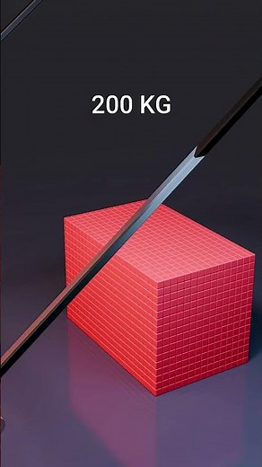 “Blender Simulation | Satisfying 1000kg Rod vs Cubes” #satisfying #physics #blender