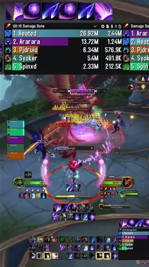 2.7 Million DPS in a +23 Windrunner Spire 🤯 #worldofwarcraft #mythicplus #mage