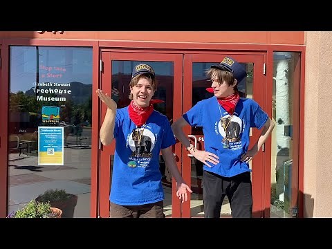 Treehouse Museum Tour ! "All Aboard!"