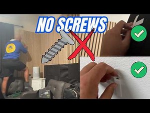 How to Mount Acoustic Panels With Zero Wall Damage (Fast Method)