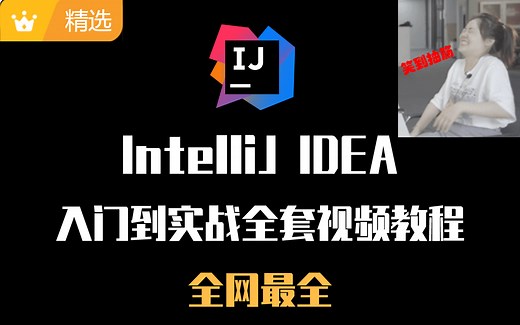 【全网最全】2021年全新IntelliJ IDEA入门到实战全套视频教程，价值20W 