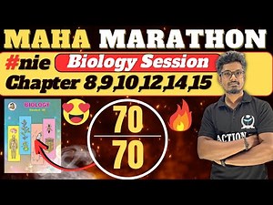Biology Maha-Marathon | Chapter 8,9,10,12,14,15 Biology | By #newindianera #biologyclass12