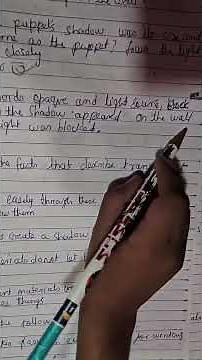 How Shadows are Formed Using Opaque Objects and a Light Source