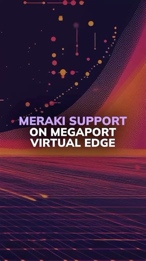 Megaport on Instagram: "Stop backhauling your network traffic. If you use Meraki MX, you can now run your router entirely as software on Megaport’s network. No more extra hardware or building patchwork tunnels to get connected. Simply use our backbone to securely route traffic between your clouds and remote sites. If you want to learn more, leave a question in the comments!👇 #megaport #meraki #ciscomeraki"